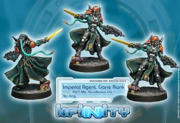 Imperial Agents, Crane Rank (MULTI Rifle, Monofilament CCW)