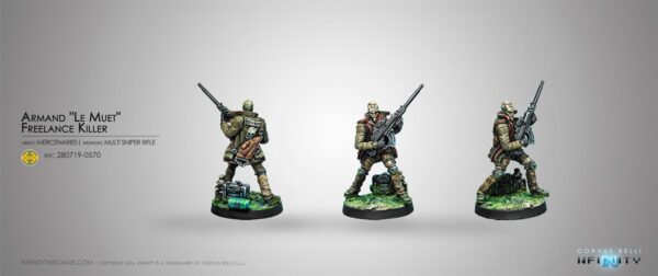 Armand "Le Muet," Freelance Killer (Multi Sniper Rifle)