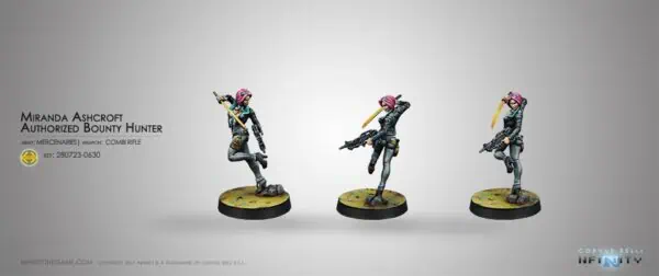 MIRANDA ASHCROFT, AUTHORIZED BOUNTY HUNTER