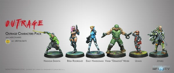 Outrage Characters Pack