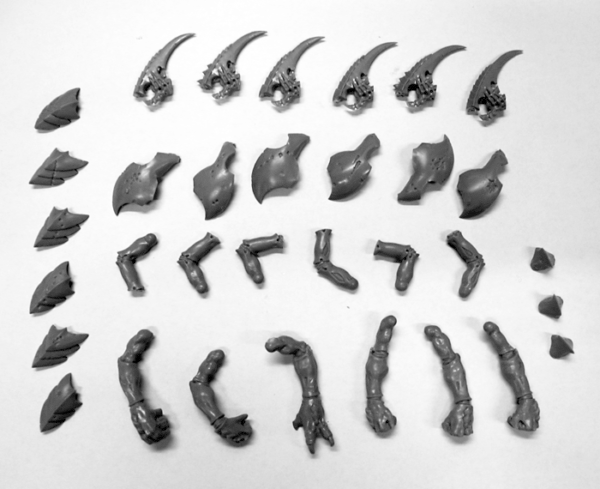 The Tyrant Guard scything talons upgrade pack x 3