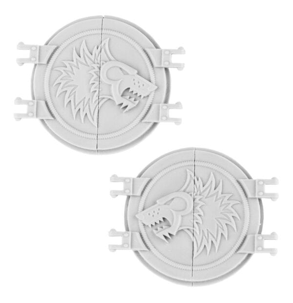 Space Wolves Legion Deimos Rhino Doors Set 2
