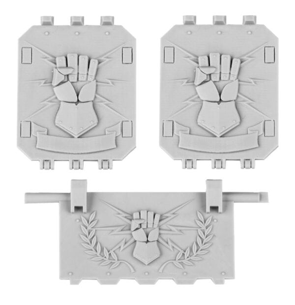 Imperial Fists Land Raider Doors