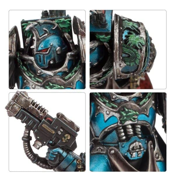 Alpha Legion Praetor in Cataphractii Terminator Armour - Image 3