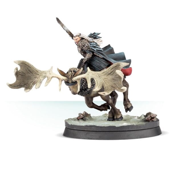 Thranduil, King of the Woodland Realm on Elk - Image 3