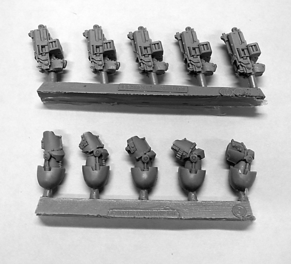 GORGON TERMINATORS Right Arms with weapons х 5