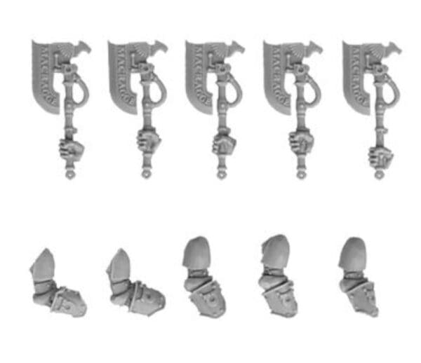 INVICTARUS SUZERAIN Right Arms with axe x 5