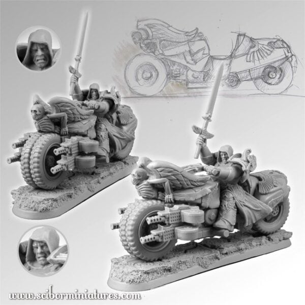 28mm SF Knight Motorcycle 1