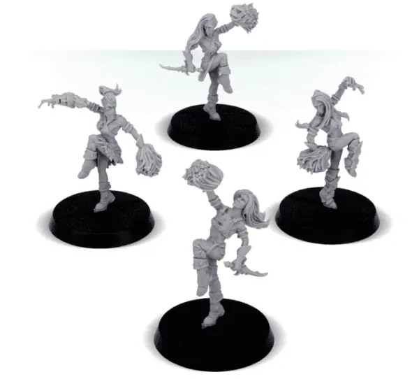 Dark Elf Cheerleading Squad - Image 3