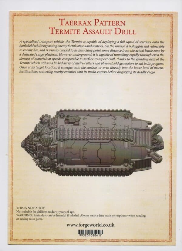 Terrax Pattern Termite Assault Drill - Image 6