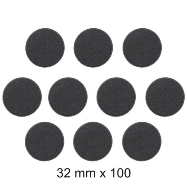 32mm Round Bases х 100