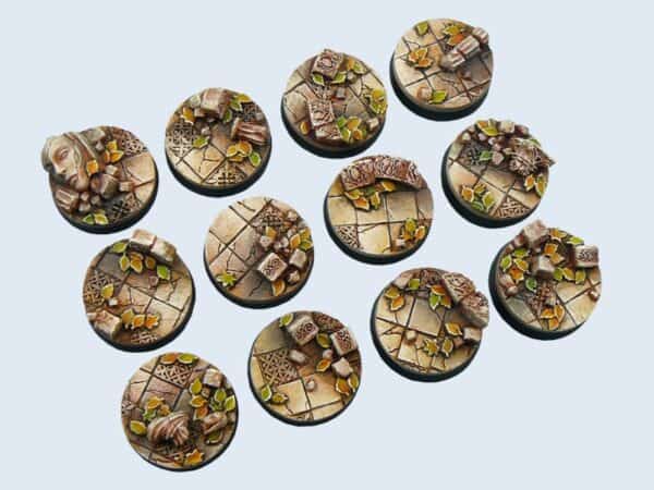 Ancient Bases, Round 25mm (5)