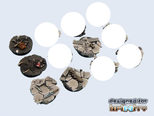 Urban Fight Bases 1, Round 25mm (5)