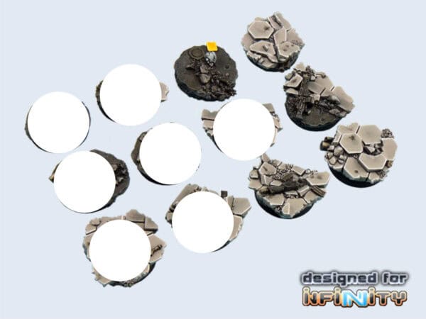 Urban Fight Bases 2, Round 25mm (5)