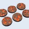 Chaos Waste Bases, Round 40mm (2)