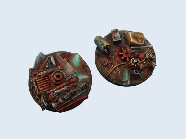 Scrapyard Bases, WRound 40mm (2)