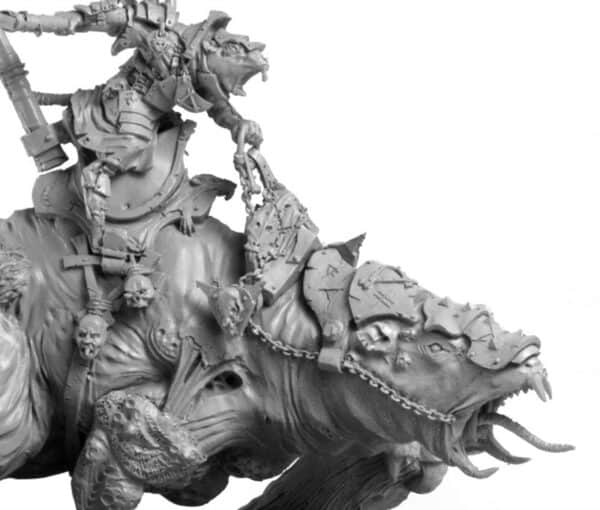 SKAVEN WARLORD ON BROOD HORROR - Image 6