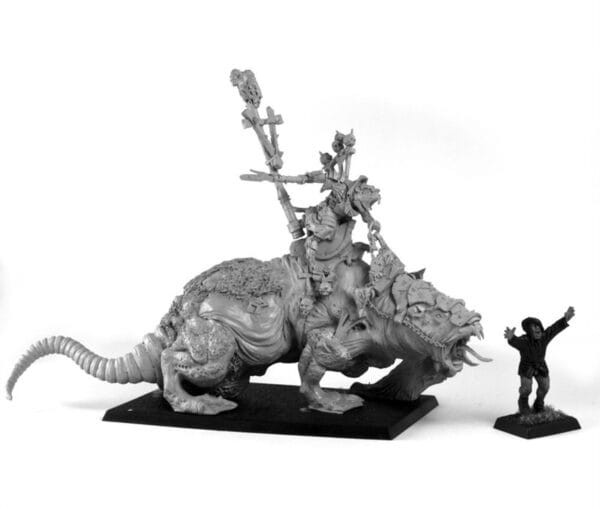 SKAVEN WARLORD ON BROOD HORROR - Image 4