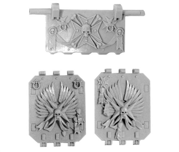 BLACK TEMPLARS LAND RAIDER DOORS SET 2