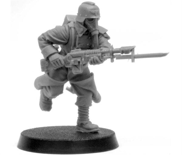 DEATH KORPS OF KRIEG INFANTRY SQUAD ADVANCING - Image 7