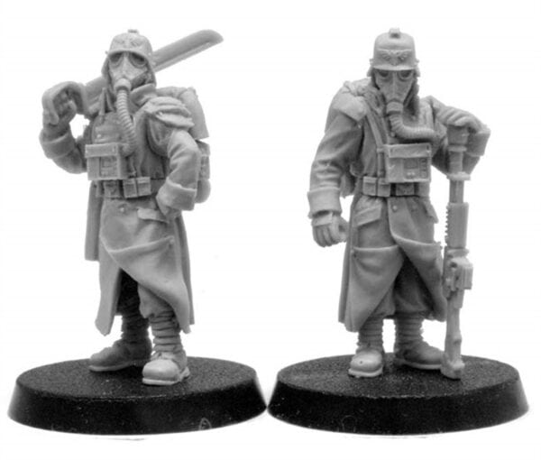 DEATH KORPS OF KRIEG INFANTRY SQUAD AT EASE - Image 4