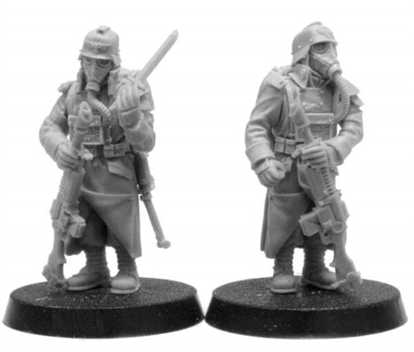 DEATH KORPS OF KRIEG INFANTRY SQUAD AT EASE - Image 5