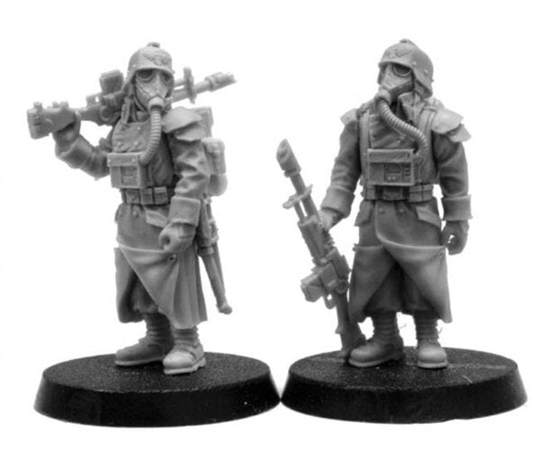 DEATH KORPS OF KRIEG INFANTRY SQUAD AT EASE - Image 6
