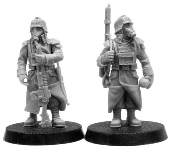 DEATH KORPS OF KRIEG INFANTRY SQUAD AT EASE - Image 7