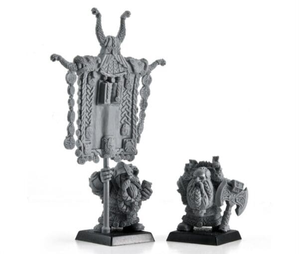 Dwarf Lord and Dwarf Battle Standard
