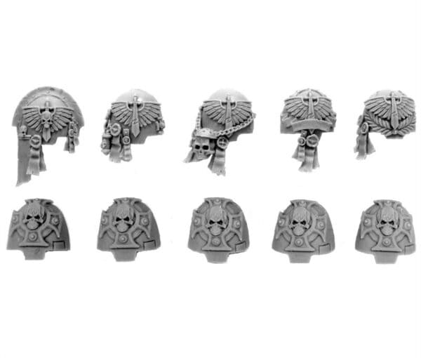 DEATHWING TERMINATOR SHOULDER PADS