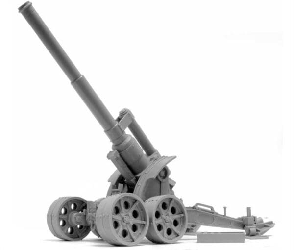 HEAVY ARTILLERY CARRIAGE WITH EARTHSHAKER CANNON - Image 3
