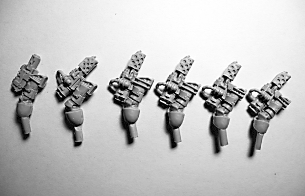 LEGION ASHEN CIRCLE left Arms х 5