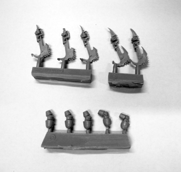 LEGION ASHEN CIRCLE Right Arms х 5