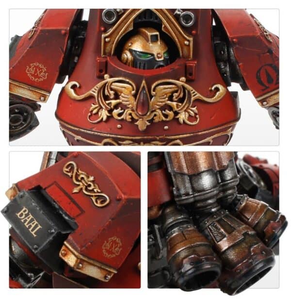 Blood Angels Legion Contemptor-Incaendius Class Dreadnought - Image 4