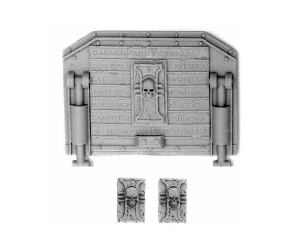 INQUISITION CHIMERA DOOR AND SYMBOLS