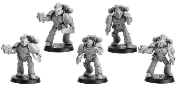 ULTRAMARINES INVICTARII LEGION MKIV SQUAD x 5