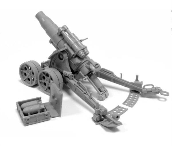 HEAVY ARTILLERY CARRIAGE WITH MEDUSA SIEGE GUN - Image 4