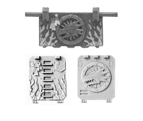 SALAMANDERS MK2B LAND RAIDER DOORS
