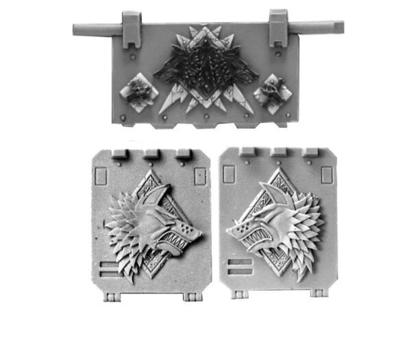 SPACE WOLVES MK2B LAND RAIDER DOORS