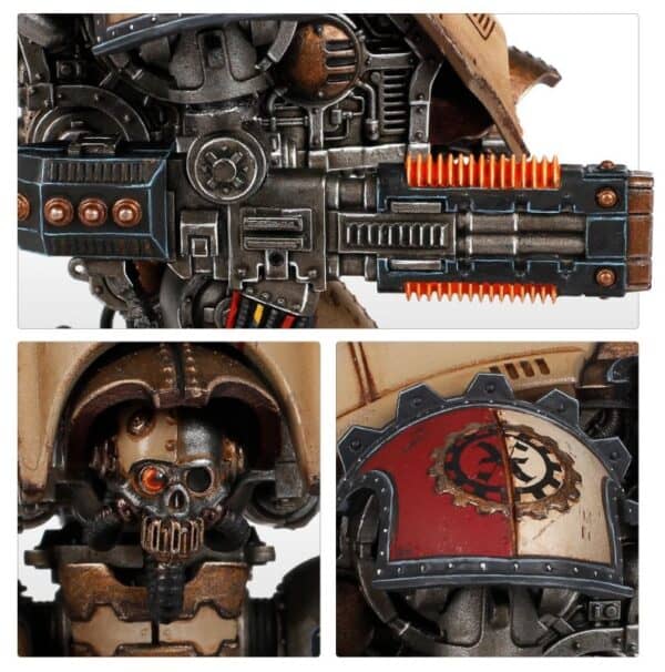 Knight Moirax with Volkite Veuglaire and Gyges Siege Claw - Image 4
