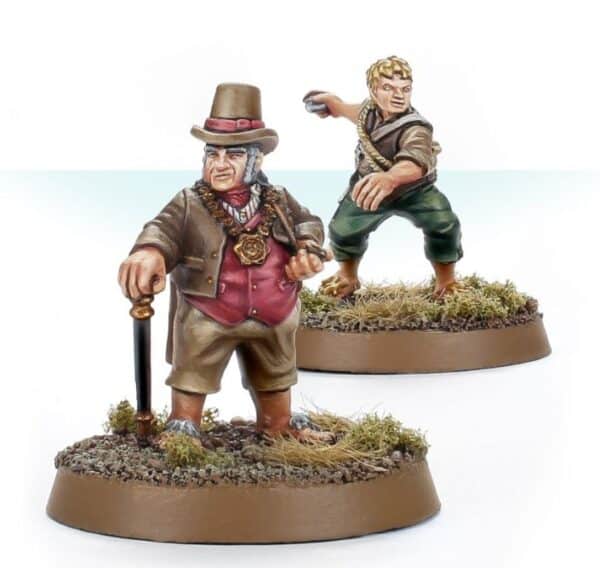 Personalities of the Shire will Whitfoot and Baldo Tulpenny