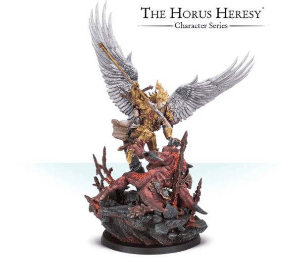 Sanguinius, Primarch of the Blood Angels, with Diorama Base