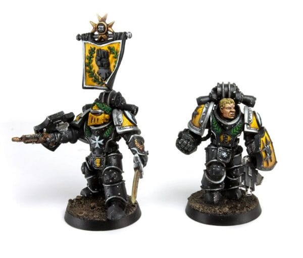 IMPERIAL FISTS LEGION TEMPLAR BRETHREN UPGRADE SET - Image 5