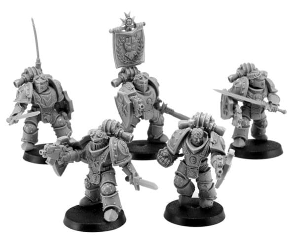 IMPERIAL FISTS LEGION TEMPLAR BRETHREN UPGRADE SET - Image 6