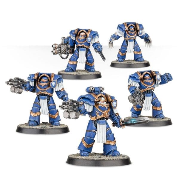 Five Cataphractii Terminators Betrayal at Calth