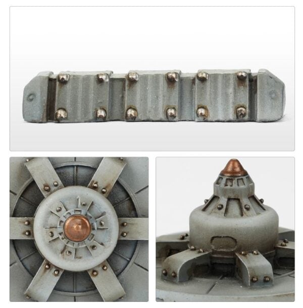Adeptus Titanicus Turbine, Crate and Barricades - Image 5