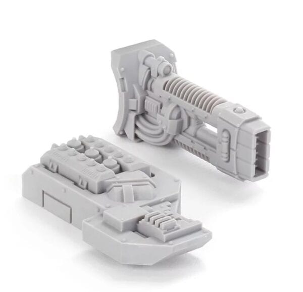 Space Marine Legion Sabre Strike Tank: Volkite Saker - Image 3