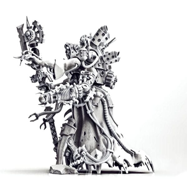 Magna Nemeriss - Iron Hive Swarmlady 3D-Printed - Image 4