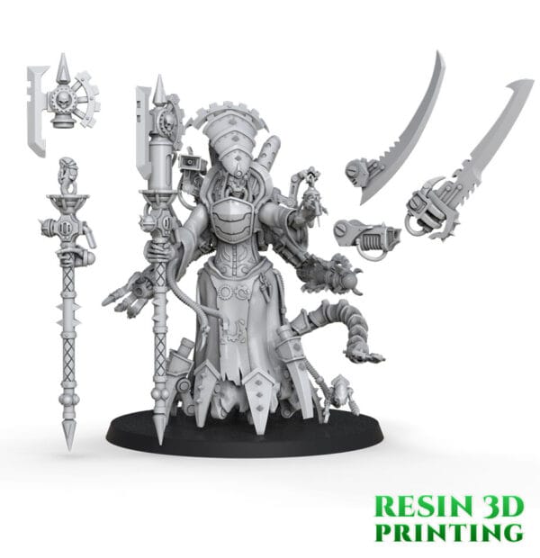 Magna Nemeriss - Iron Hive Swarmlady 3D-Printed