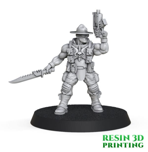 Sergeant Major Meatgrinder (with a gun)